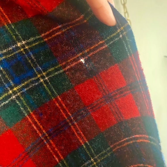 VTG Pendleton Plaid Wool Tartan Scarf - Picture 5 of 9